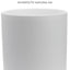 Cubo basura redondo 2gal blanco mate mini