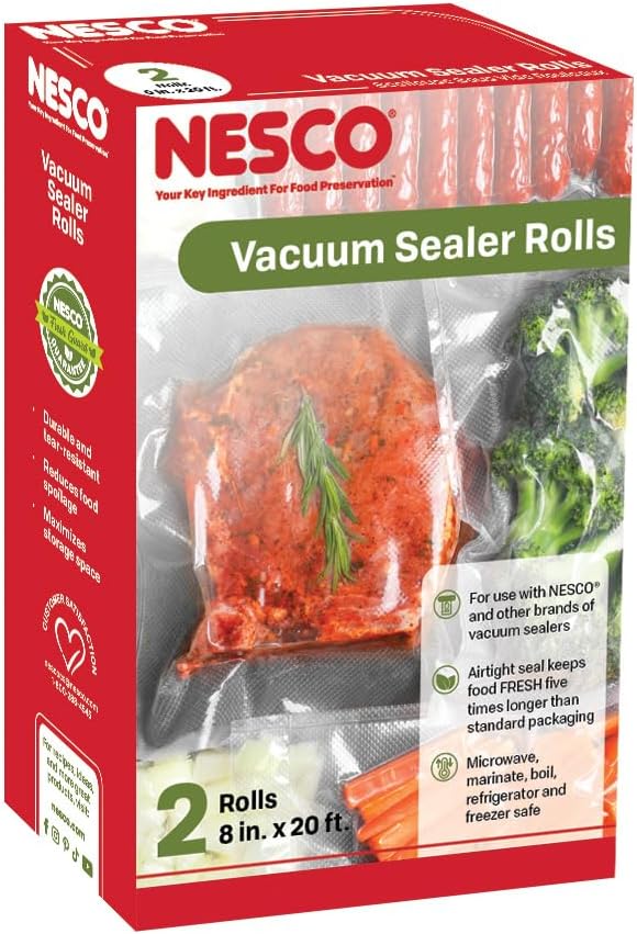 Bolsas selladoras al vacío para alimentos seguras microondas