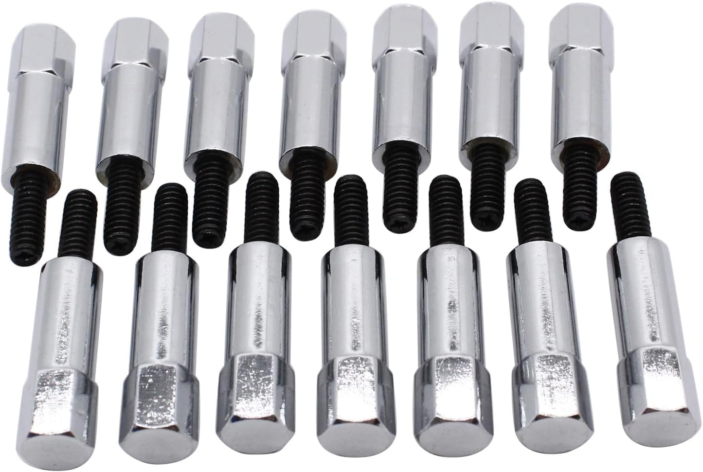 Set 14 Tapa Válvula Acero Hexagonal Jeep y AMC
