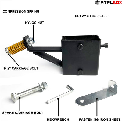 Soporte objetivo acero AR500 IDPA/IPSC