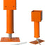 Gato ajustable para piso casa 14.5-18.5 pulg resistente