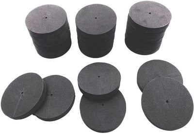 Insertos neopreno 3.75" collares red maceta negro 24uds