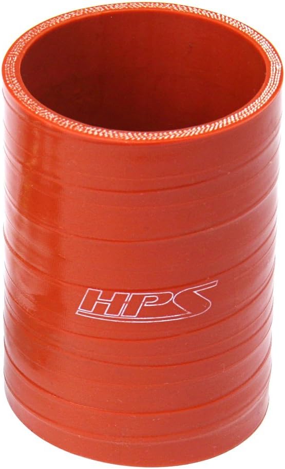 Manguera silicona acoplador 1-7/8 4 pulg 100psi 500f naranja