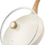 Sartén cerámica antiadherente 11pulg con tapa sin PFOA