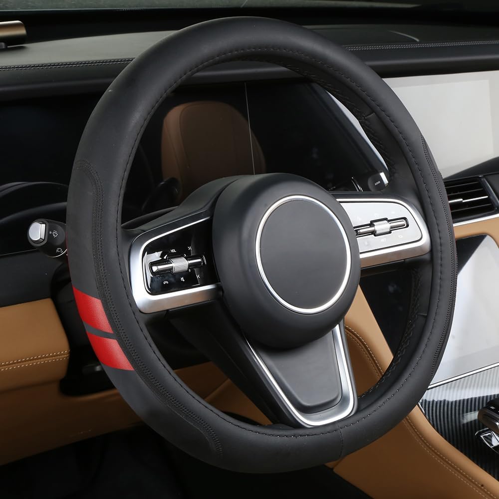 Funda cuero microfibra volante comp Dodge Challenger Charger
