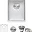 Fregadero barra húmeda 14" acero inox RVH7114