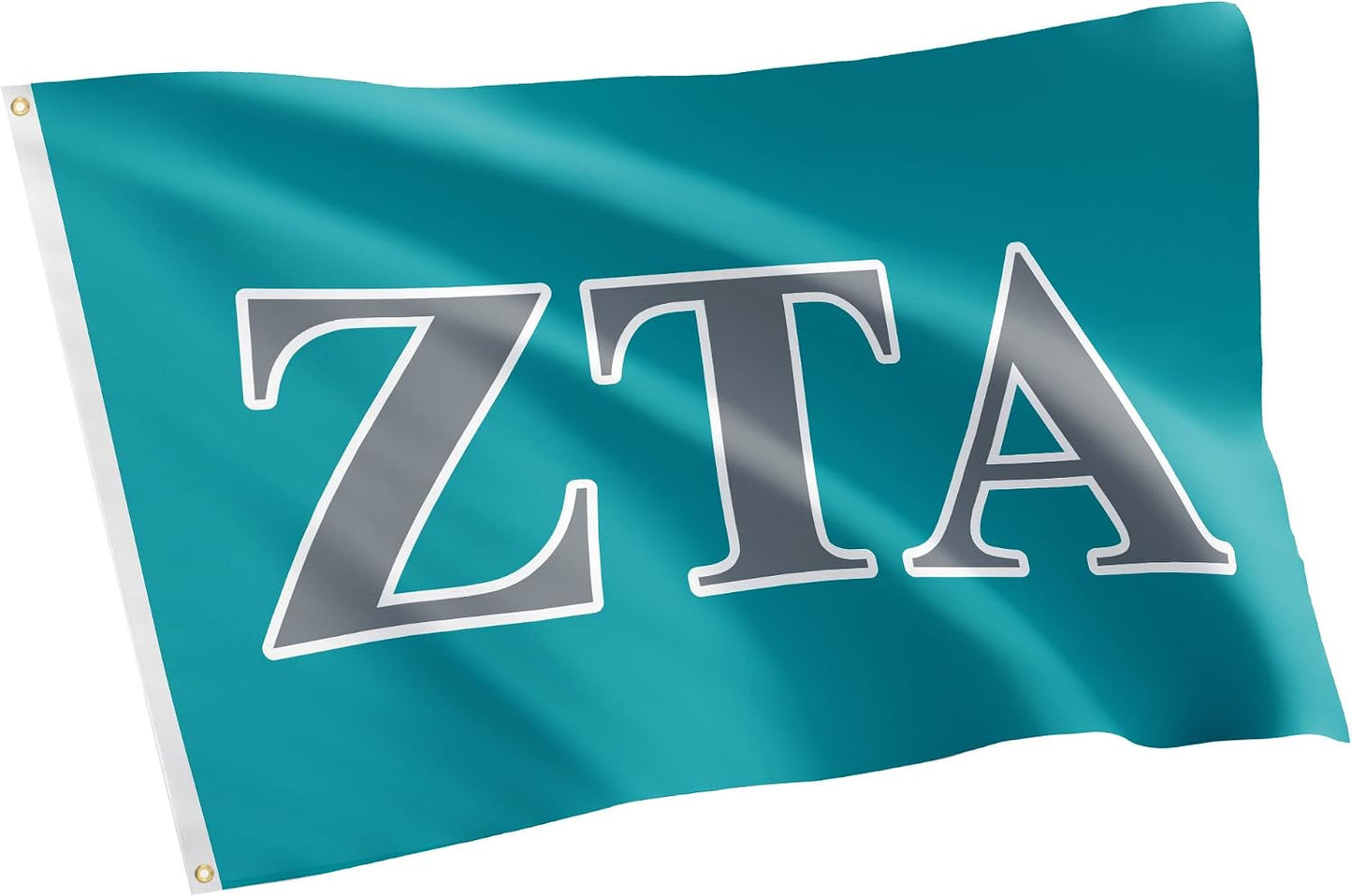 Bandera Zeta Tau Alpha 3x5ft Hermandad Griega