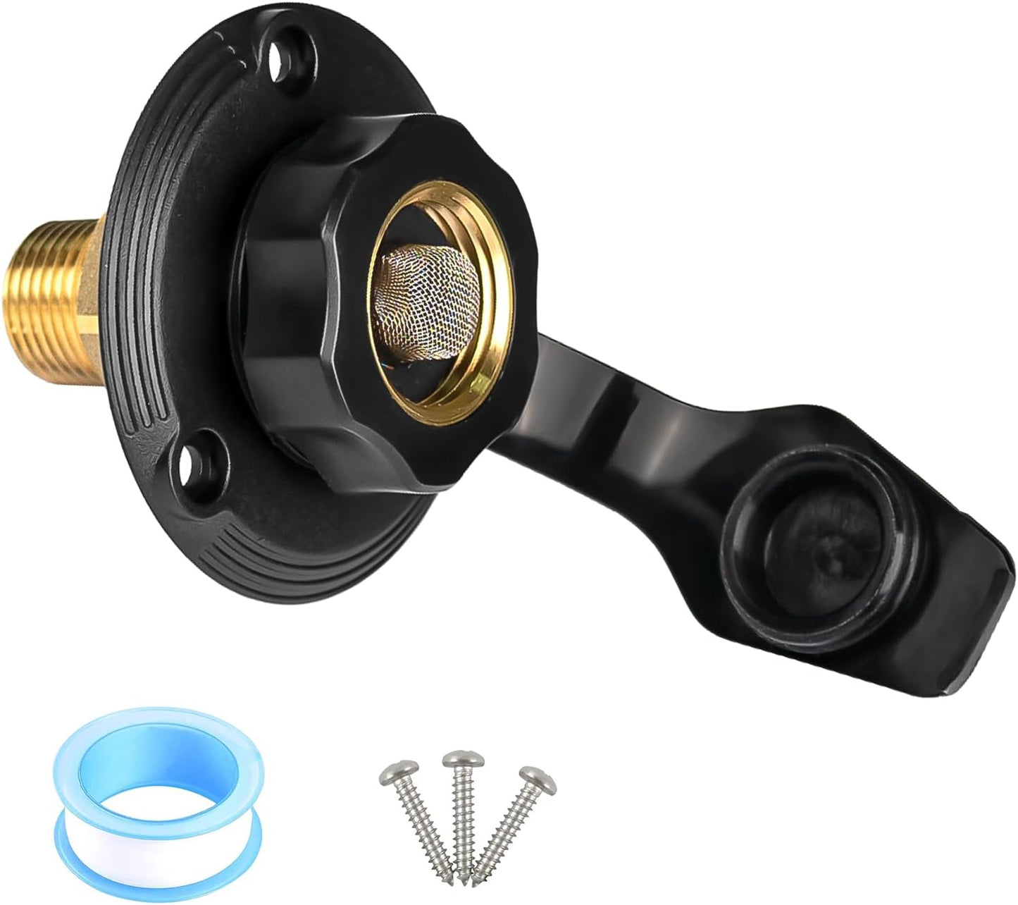 Entrada agua RV válvula retención conector 3/4-11.5 NH
