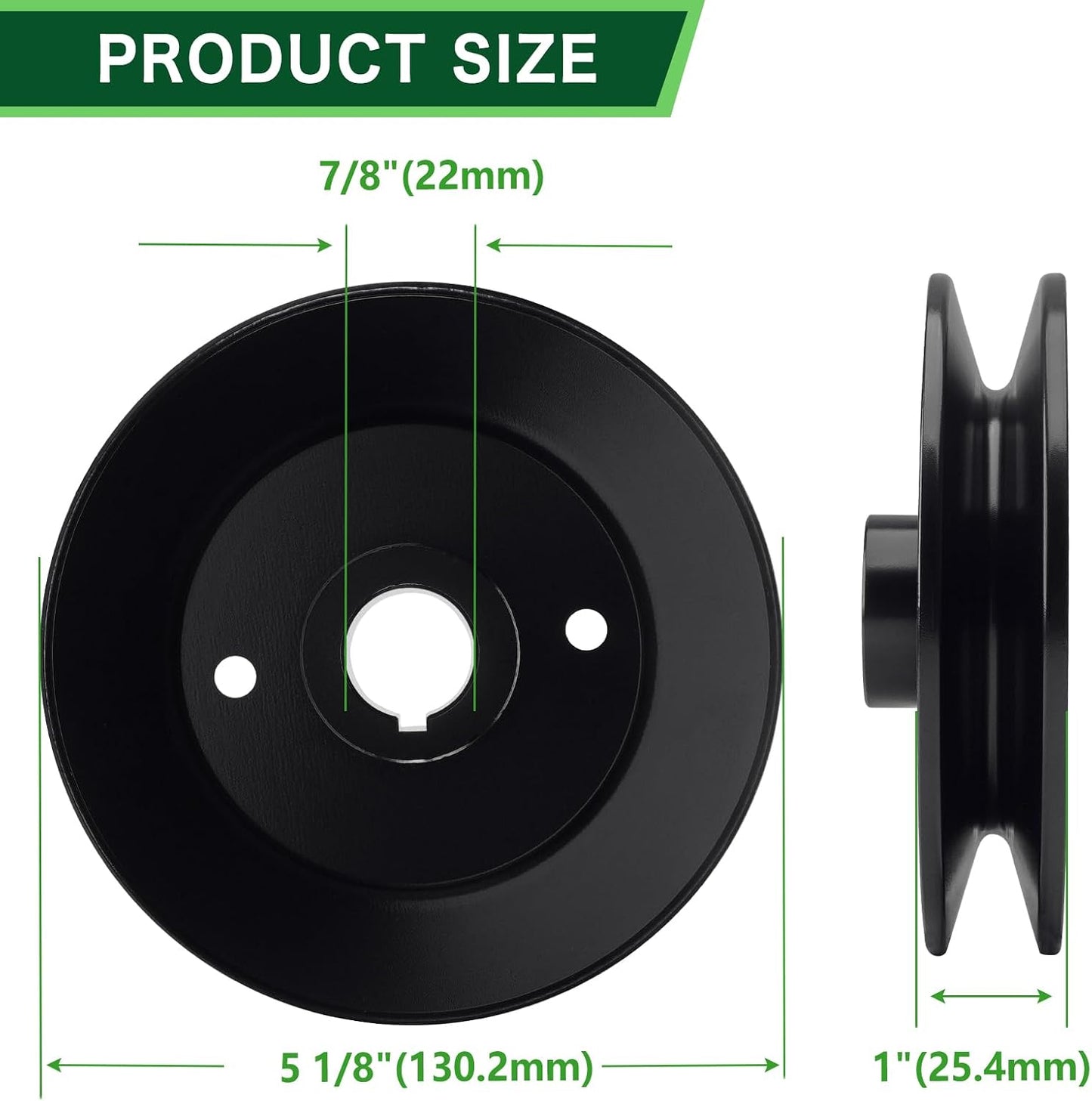 Polea cubierta 48" comp Bad Boy MZ Magnum