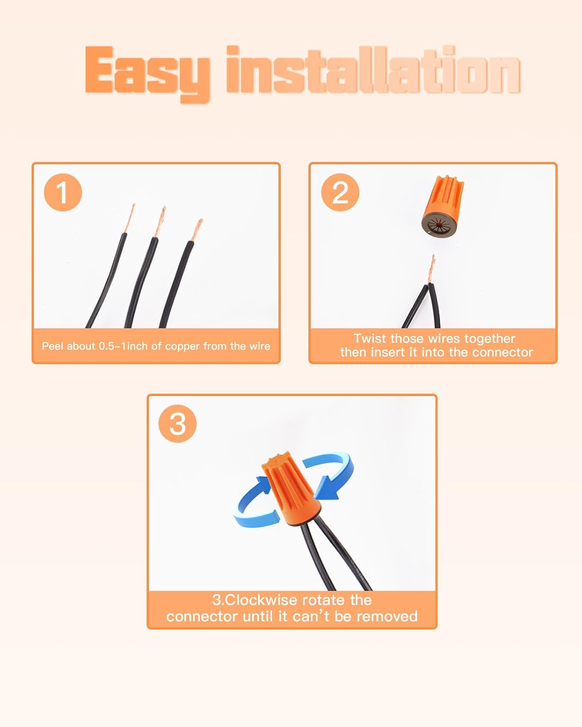 Conectores eléctricos impermeables para cableado exterior