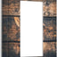 Cubiertas decorativas madera rústica interruptor luz basculante