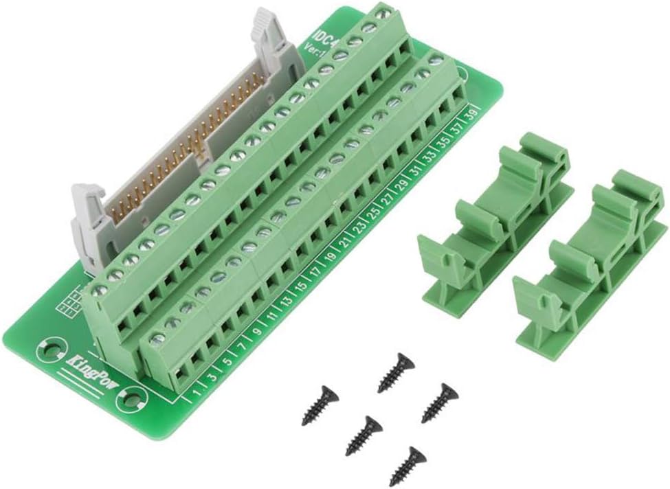 Placa separación cabezal macho 2x20 pins 0.1 para PLC MCU