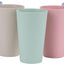 Taza paja trigo irrompible 20oz set 5 vasos reutilizables ecológico