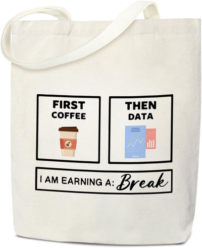 Bolso tote canvas estético