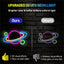 Letrero neón LED Saturno USB 16x11pulg decoración pared set
