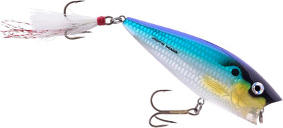 Señuelo pesca topwater acción estallido caminar perro