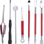 7 Pzas Herramientas Reparación Instrumentos Viento Acero Gancho