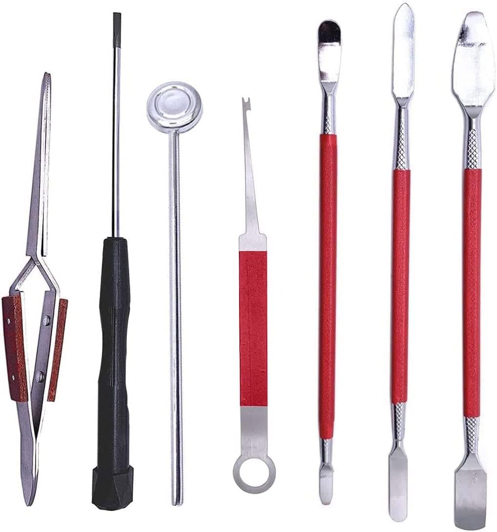 7 Pzas Herramientas Reparación Instrumentos Viento Acero Gancho