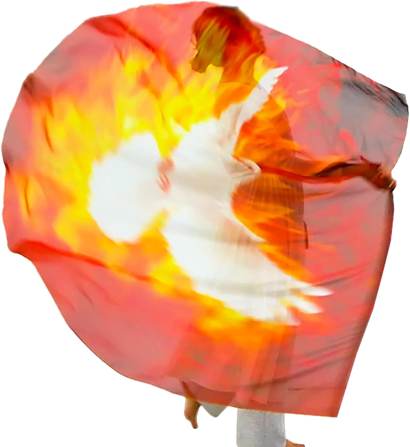 Bandera alabanza 55" semicírculo ala ángel iglesia