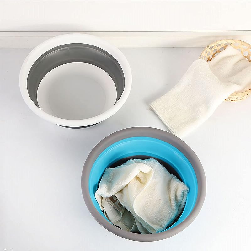 Lavabo plegable 5L para camping marina y remolques verde