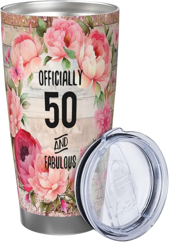 Vaso acero inox 20oz regalo cumpleaños mujer mamá abuela