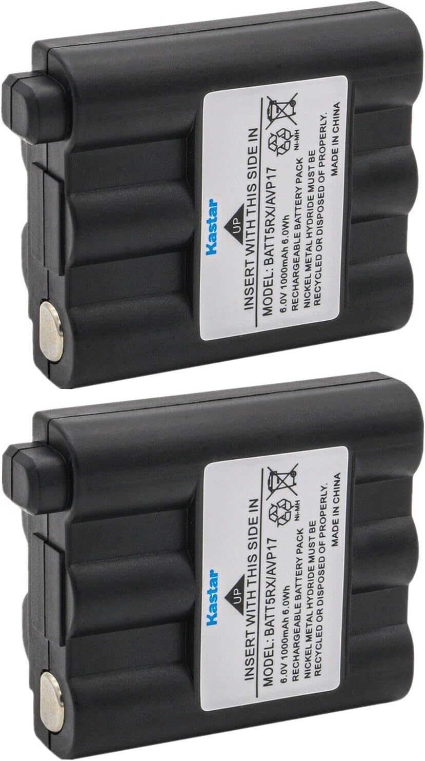 2 Baterías Ni-MH 6V 1000mAh comp Midland GXT-1000