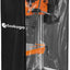 Cubierta prensa taladro mesa 12" PVC transparente negro
