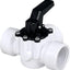 Válvula desviadora piscina 3 vías 1-1/2" CPVC roscado