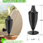 6 Linternas Metal Exteriores 22oz Recargable Con Mechas