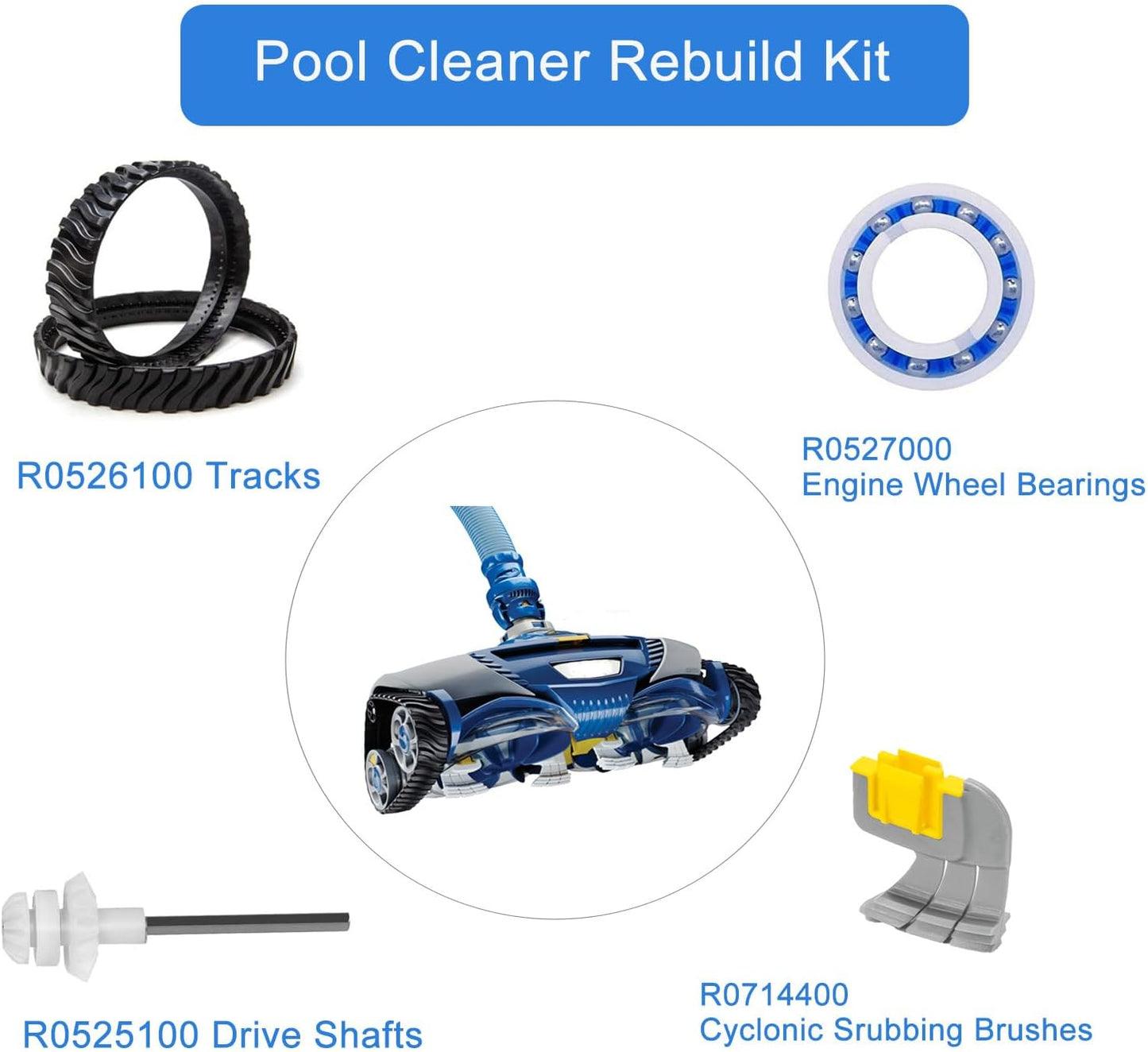 Accesorios limpieza piscina Zodiac Baracuda MX8 MX6
