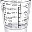 Vaso chupito medidor 32 medidas color negro