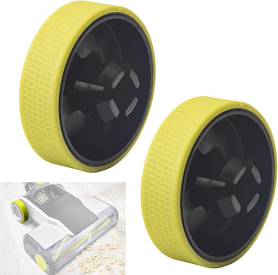 2 Ruedas Repuesto Ryobi PCL720K Silicona Antideslizante Verde