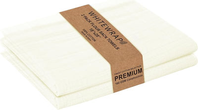 Toallas de cocina algodón blanco absorbentes gruesas