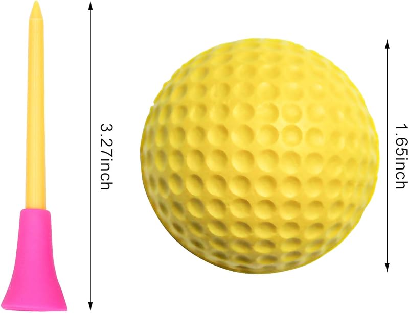 40 Pelotas Golf Espuma Sensación Realista