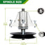 Conjunto husillo comp MTD Cub Ca det 42pulg XT1 LT42