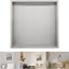 Niche baño 12x12" estante empotrado moderno