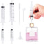 Kit transferencia perfume con embudo y bomba jeringa 7 pzas