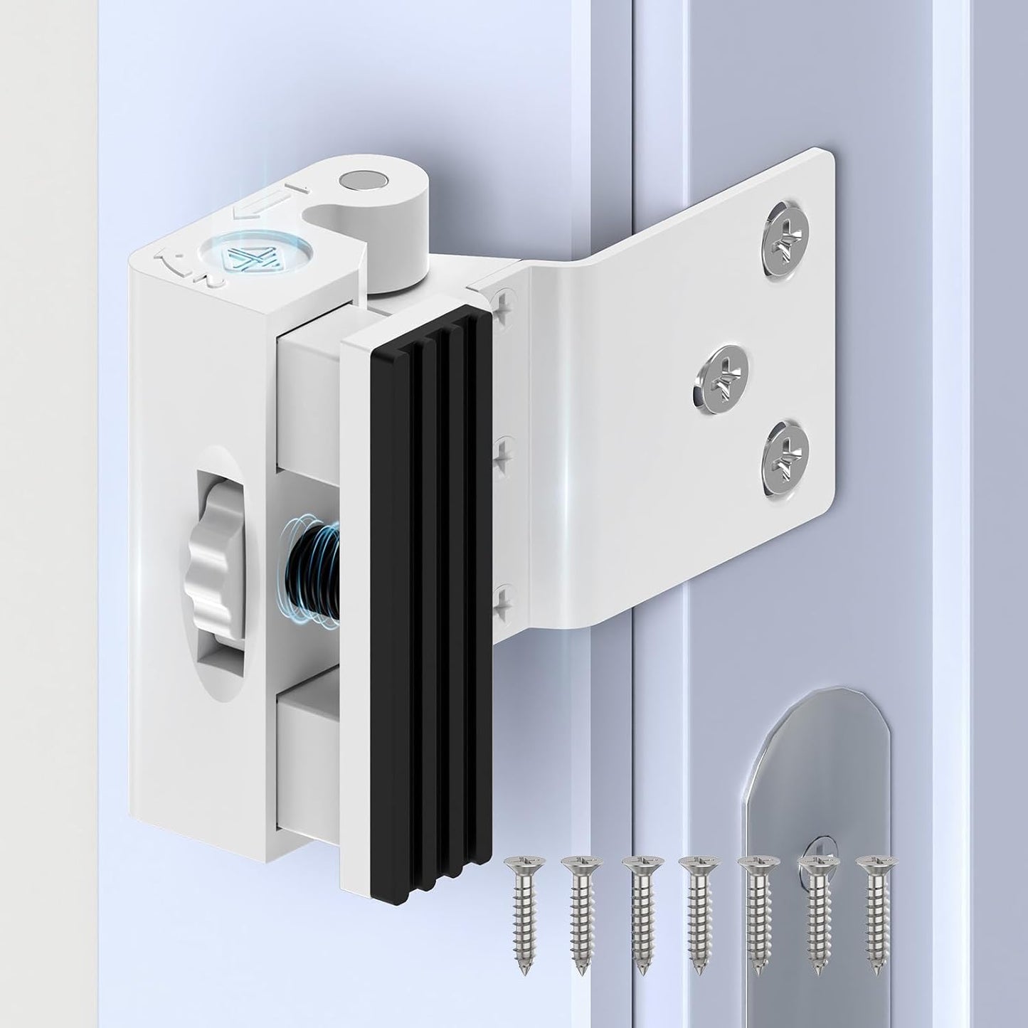Cerradura refuerzo puerta aluminio seguridad hogar 800lb