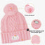 Beanie LED para niños con luz 3 modos recargable USB