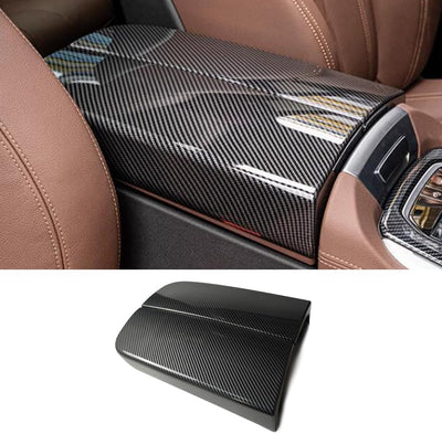 Cubierta consola BMW X5 X6 X7 fibra carbono 2019-2021