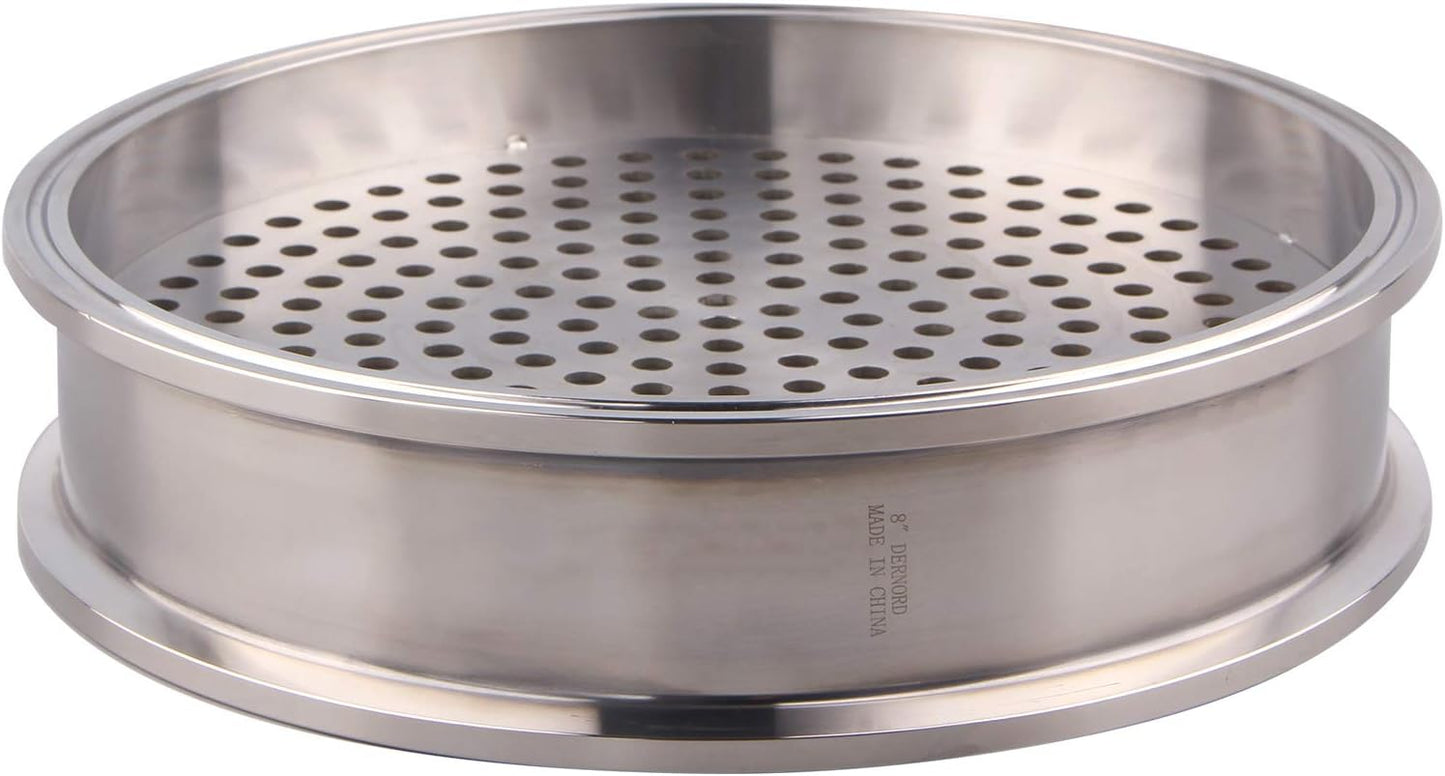 Placa filtro triple abrazadera 8pulg alta presion