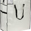 Bolsa almacenamiento polietileno transparente ribete negro
