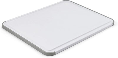 Tabla cortar plástico antiderrap 11x14pulg blanco y gris