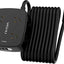 Regleta sobretensión 20" 8 tomas 4 USB enchufe plano negro