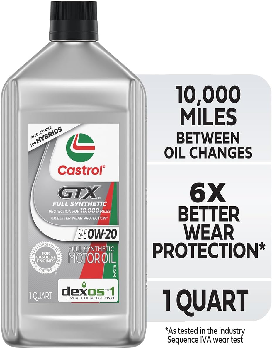 Aceite motor sintético 0W-20 1qt pack 6