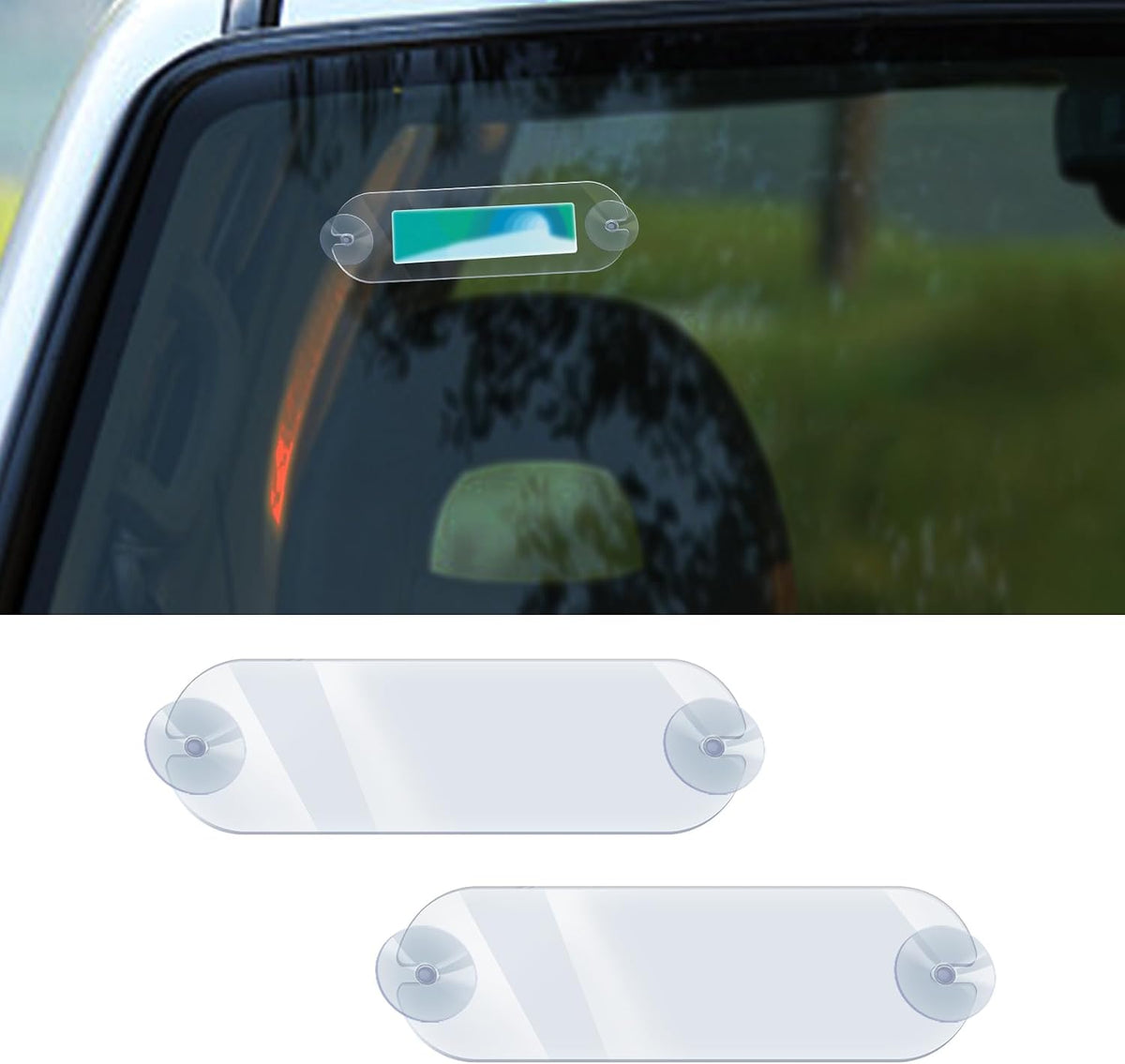 2 Soportes EZ Pass Universal para Parabrisas