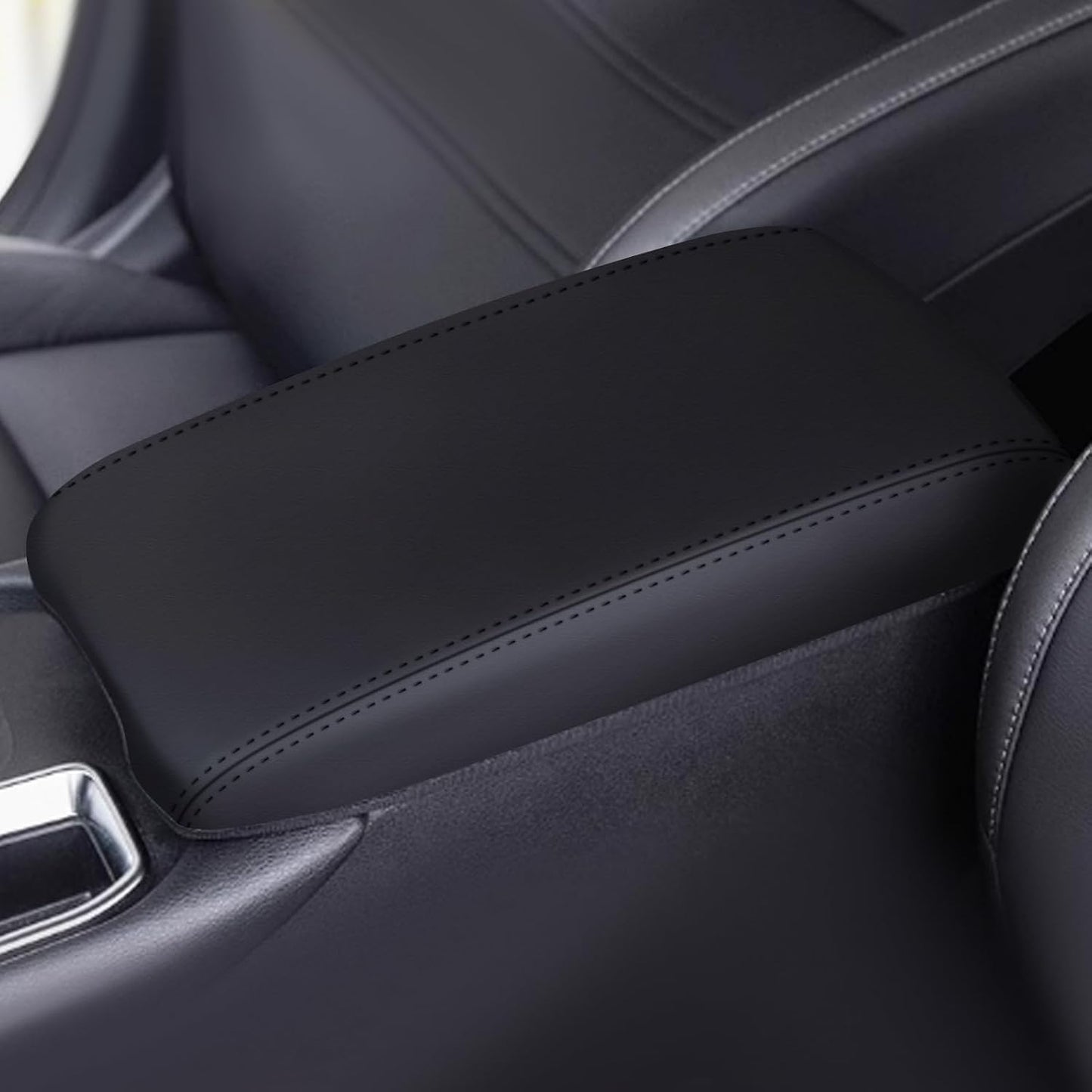 Funda consola central Nissan Altima 20-25 cuero negro