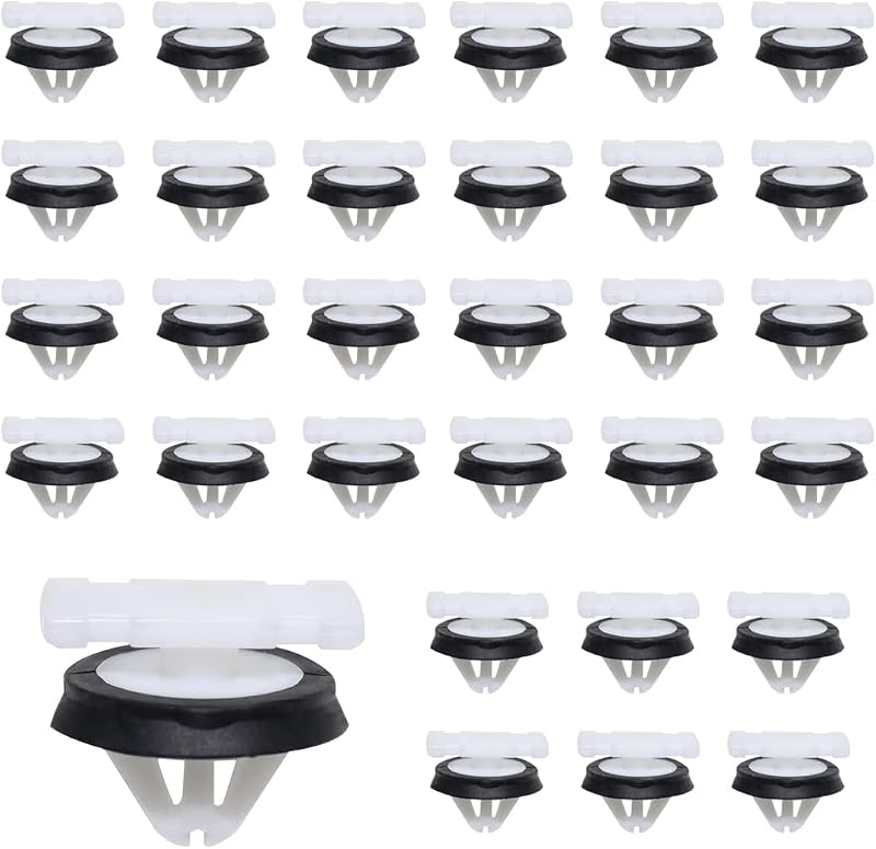 30 Clips Moldeo Panel Basculante Auto