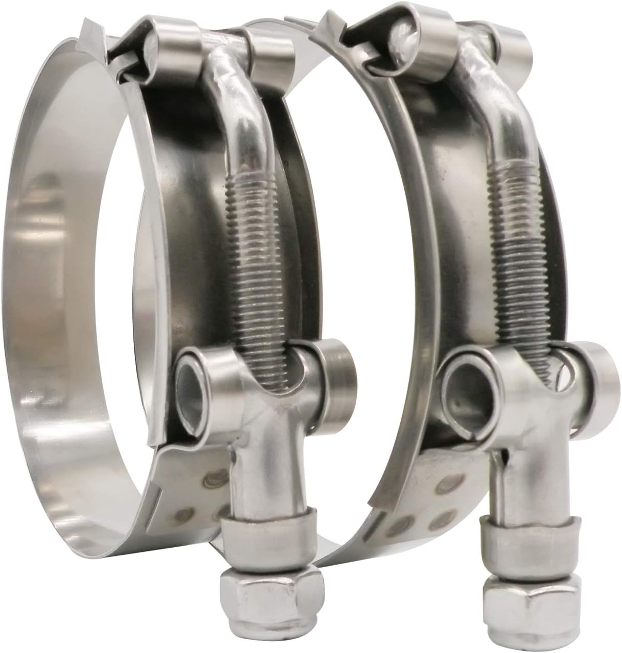 Abrazadera Tbolt acero inox 3.5" para manguera 95-103mm