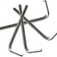 Set 50 llaves Allen L 0.157pulg comp hex métrica